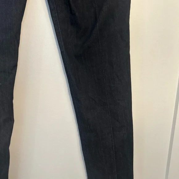 Classic Dark Blue Wash Custom Made Jeans for Men - Picture 9 of 16